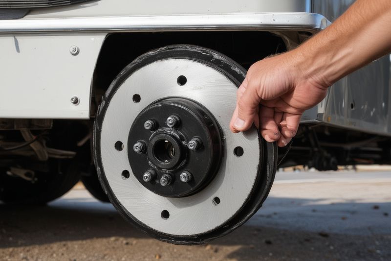 RV brake system maintenance and repair