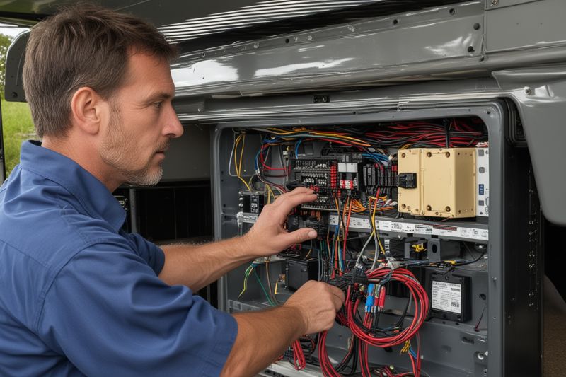 RV electrical system repair and maintenance