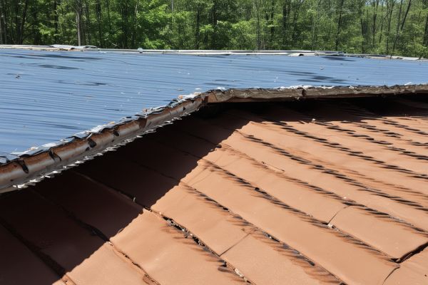 RV roof repair and structural restoration project